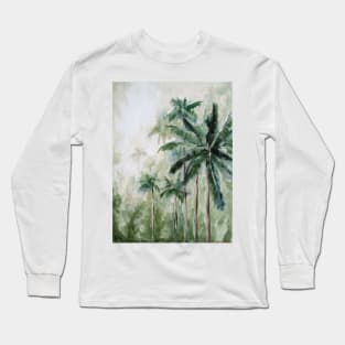 Bali palms Long Sleeve T-Shirt
